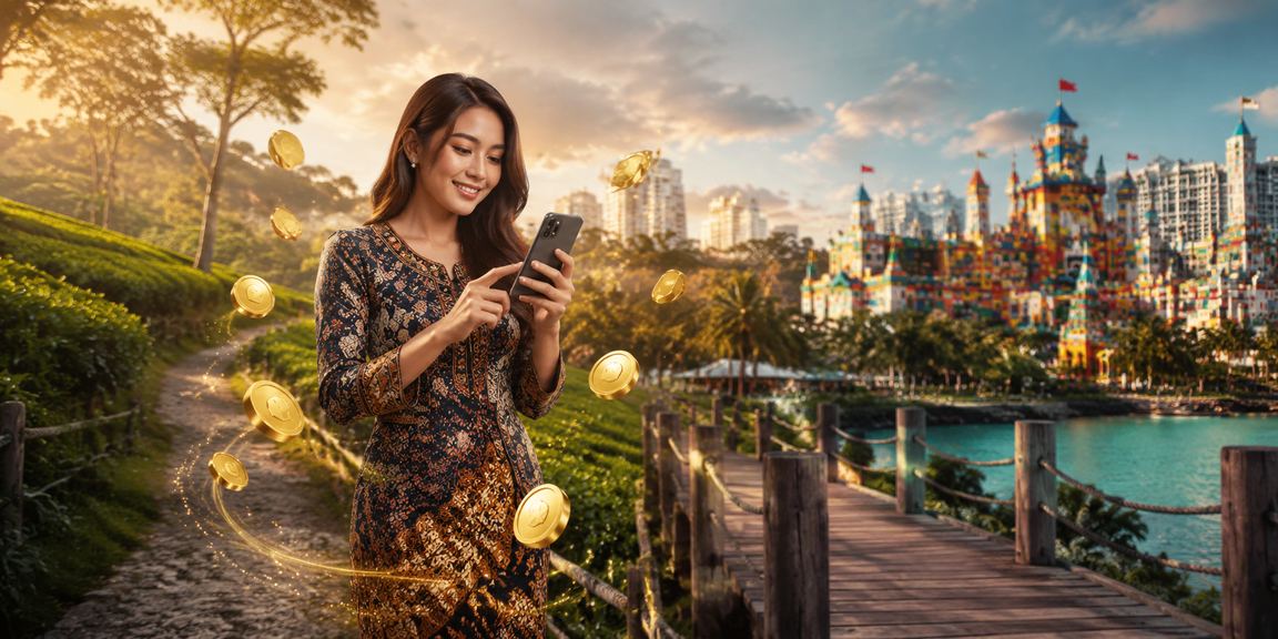 Proses deposit MYR bergaya batik Malaysia untuk permainan dalam talian