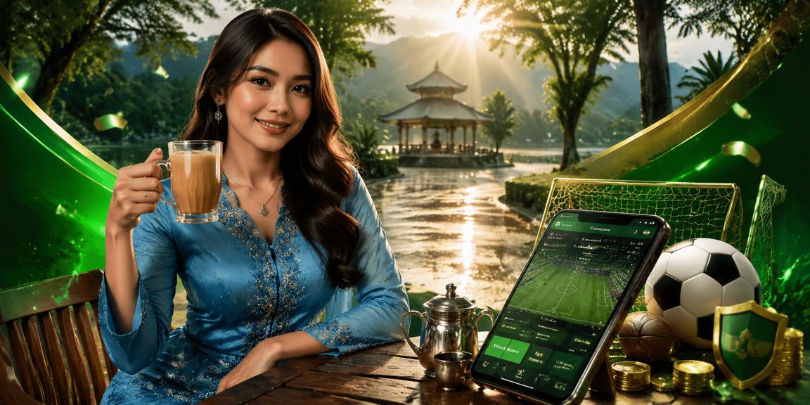 Pemain Malaysia bergaya baju kurung menggunakan kasino mudah alih s200 dengan selesa